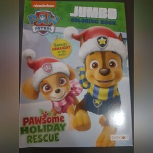 Paw Patrol Christmas Coloring And Activity Book